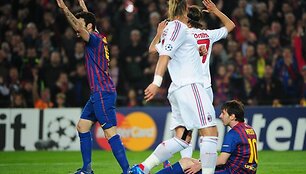 Ant žolės L.Messi
