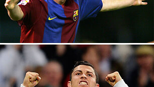 Cristiano Ronaldo ir Lionelis Messi
