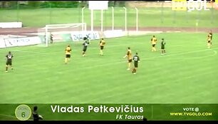 Vladas Petkevičius pateko į savaitės gražiausių įvarčių de&scaron;imtuką