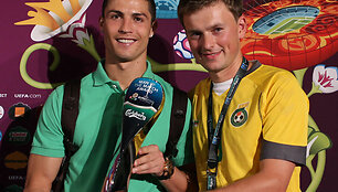 Cristiano Ronaldo ir Evaldas Kadys