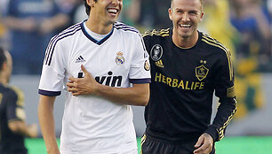 Kaka ir Deividas Beckhamas