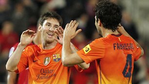Lionelis Messi su komandos draugais sieks pergalės