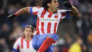 Falcao įmu&scaron;ė net penkis įvarčius