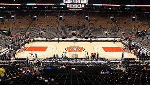 Toronto arena prieš rungtynes