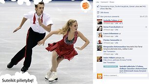 Socialiniame tinkle &bdquo;Facebook&ldquo; vykdoma iniciatyva sulaukė daugybės atsiliepimų