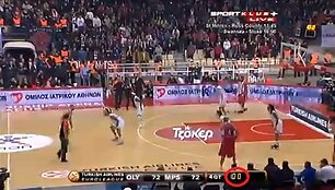 &bdquo;Olympiacos&ldquo; užprotestavo Italijos klubo pergalę