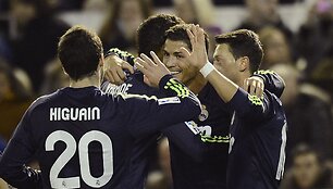 &bdquo;Real&ldquo; futbolininkai svečiuose net 5:0 sutriu&scaron;kino &bdquo;Valencia&ldquo; komandą.