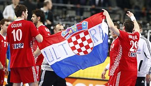 Kroatai pasipuo&scaron;ė bronzos medaliais
