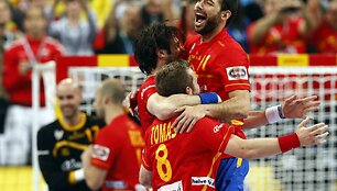 Pasaulio čempionate triumfavo Ispanijos komanda