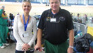 Po de&scaron;imtmečio petraukos 37-erių olimpietė Rasa Mažeikytė grįžta į dviračių treką