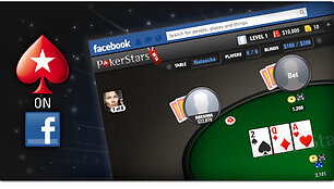 &bdquo;PokerStars.net&ldquo; beldžiasi į &bdquo;Facebook&ldquo; naudotojų duris