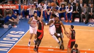 Gražiausio NBA nakties bloko autorius &ndash; Jonas Valančiūnas