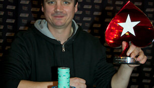 Thomas Finneranas po keturias dienas trukusio pokerio mū&scaron;io i&scaron;kovojo savo pirmąjį UKIPT trofėjų