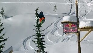 Beproti&scaron;kas snieglentininkų varžybas &bdquo;Red Bull Supernatural" laimėjo Gigi Rufas