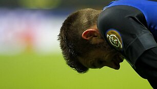 Milano &bdquo;Inter&ldquo; klubas namuose turėjo pripažinti &bdquo;Bologna&ldquo; futbolininkų prana&scaron;umą