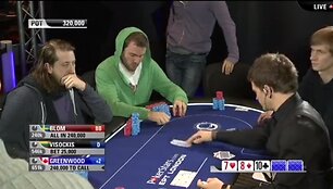 Kaip Mantas Visockis Europos pokerio turo ringe nokautavo Viktorą Blomą