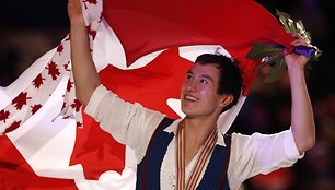 Patrickas Chanas trečią kartą iš eilės tapo pasaulio čempionu