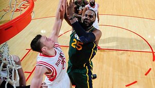 Donatas Motiejūnas pelnė 5 ta&scaron;kus