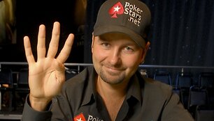 Danielis Negreanu paskelbė asmeninį WSOP tvarkara&scaron;tį