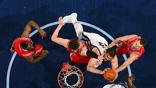 Donatas Motiejūnas pelnė 16 ta&scaron;kų