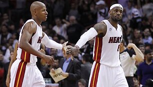 Ray Allenas ir Lebronas Jamesas