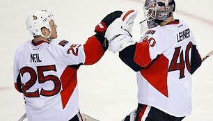 NHL reguliarusis sezonas baigėsi &bdquo;Senators&ldquo; komandos pergale 