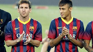 Neymaras ir Lionelis Messi