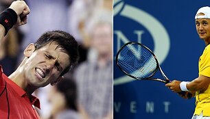 Ričardas Berankis neprilygo Novakui Džokovičiui