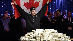 J.Duhamelis &ndash; pirmasis kanadietis triumfavęs WSOP čempionate