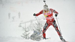 Pirmoji norvego pergalė pasaulio biatlono taurės varžybose