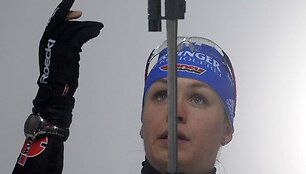 Moterų biatlono estafetės varžybose Vokietijoje nugalėjo &scaron;vedės