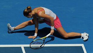 &Scaron;e&scaron;tadienį tęsiasi atvirojo Australijos teniso čempionato &scaron;e&scaron;ioliktfinalio etapo kovos