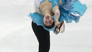 Vicečempionai Maia Shibutani ir Alexas Shibutani