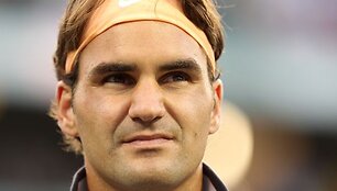 Teniso žvaigždžių Rafaelio Nadalio ir Rogerio Federerio akistatos akimirkos