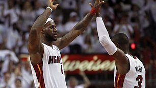 NBA atkrintomosios: Majamio &bdquo;Heat&ldquo; įveikė Filadelfijos &bdquo;76ers&ldquo;  