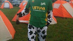 Papa palapinių miestelyje 