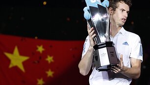 A.Murray'us laimėjo turnyrą &Scaron;anchajuje