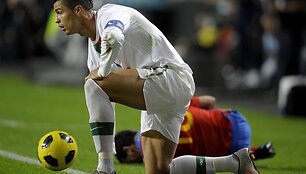 C.Ronaldo pelnė pirmą susitikimo įvartį