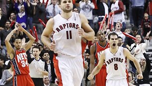 Linas Kleiza pasiekė &scaron;io sezono atkovotų kamuolių rekordą.