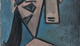 Pablo Picasso paveikslas &bdquo;Moters galva&ldquo;