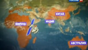 &bdquo;Fobos-Grunt&ldquo; turėtų nukristi į Indijos vandenyną