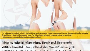Ie&scaron;komi nauji talentai