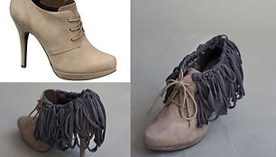 &bdquo;Deichmann&ldquo; auk&scaron;takulniai prie&scaron; ir po M. Čergelytės dekoravimo