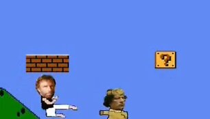 Interneto vartotojai &scaron;aiposi i&scaron; Muamaro Kadhafi