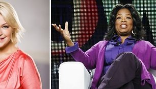 Agnė Armoškaitė ir Oprah Winfrey