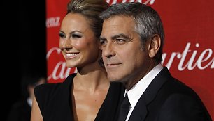 George'as Clooney ir Stacy Kebler