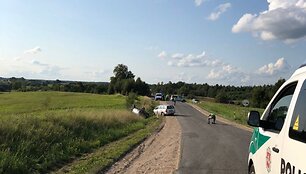 Į avariją pateko penki &scaron;auktiniai