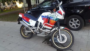 Eismo įvykio metu sužeistas motociklo vairuotojas