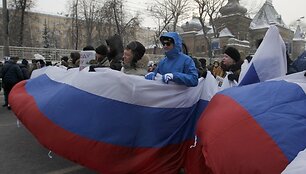 Rusijoje vyksta protestai