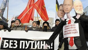 Rusijoje vyksta protestai